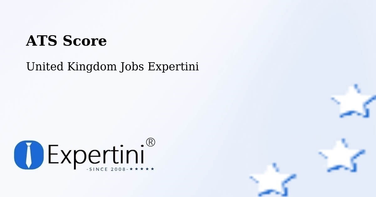 Resume ATS Score & Job Description Match Tool – Bletchley - United Kingdom Jobs Expertini